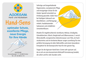 AGORSAM | Hand-Sens | 4HarmonieProdukte